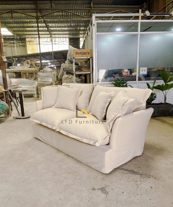 Sofa băng dài bọc nệm