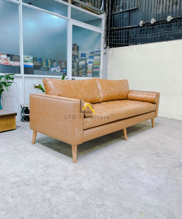 Sofa bọc nệm da thật