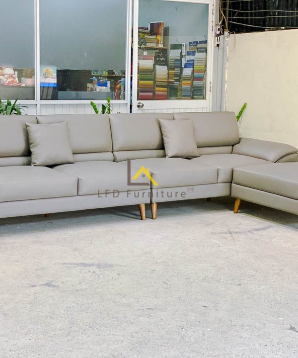 Sofa góc L bọc nệm - SM014